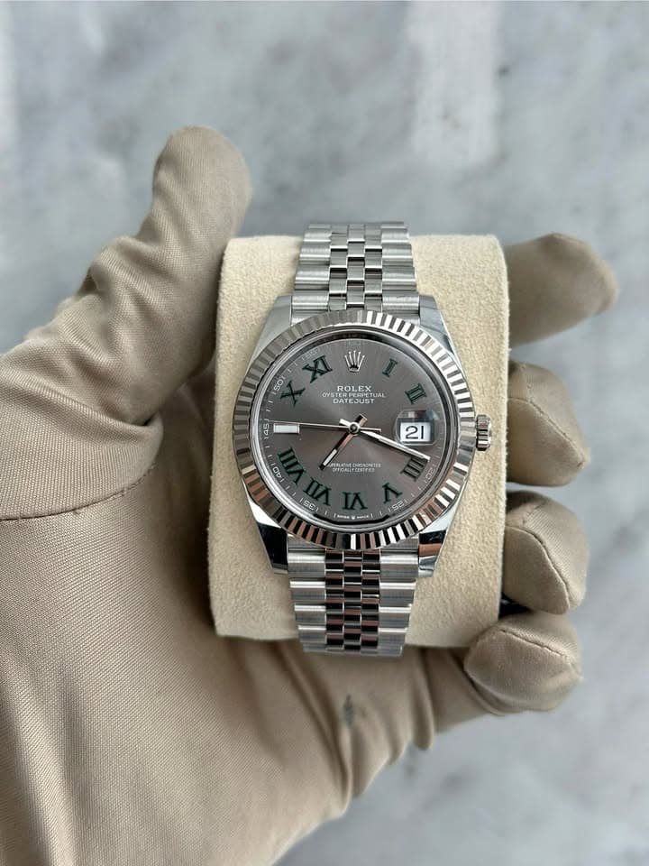 Rolex RLX Datejust "Wimbledon Dial"