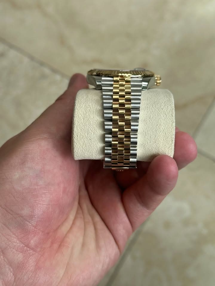 Rolex RLX Datejust Two-tone "Black Stick Dial" - Image 2