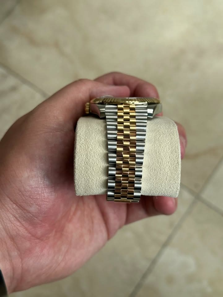 Rolex RLX Datejust Two-tone "Black Stick Dial" - Image 4