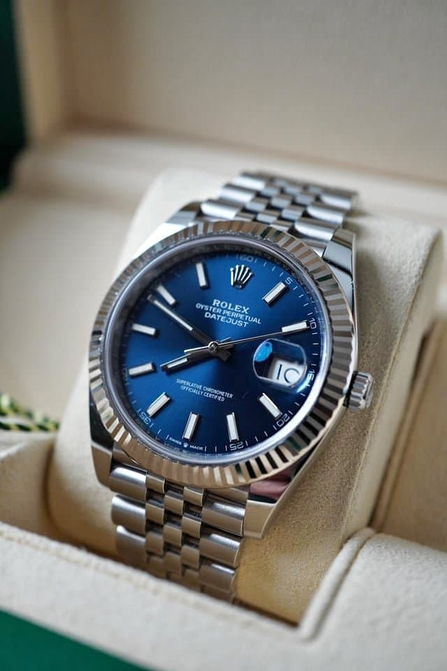 Rolex RLX Datejust "Blue Dial"