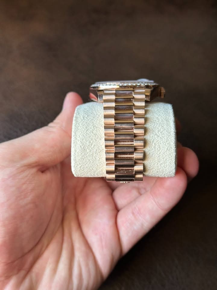 Rolex RLX Day-Date "Choco Baguette Dial" - Image 2