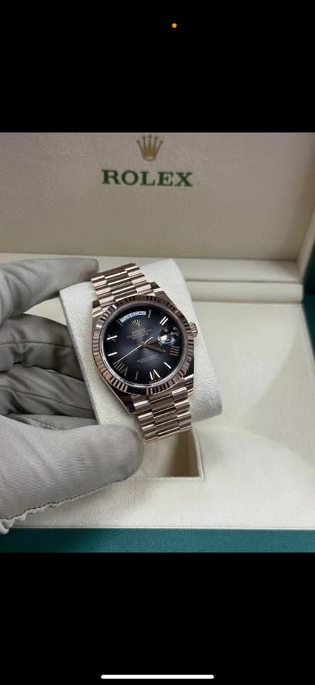 Rolex RLX Day-Date "Smoke Dial"