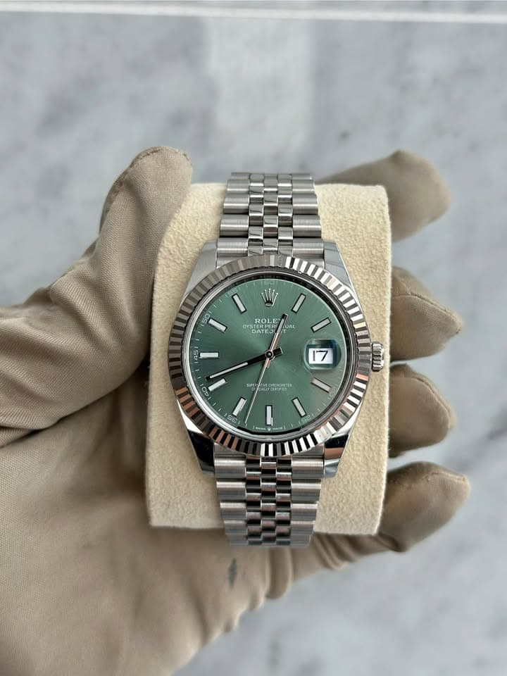Rolex RLX Datejust "Mint Green Dial"