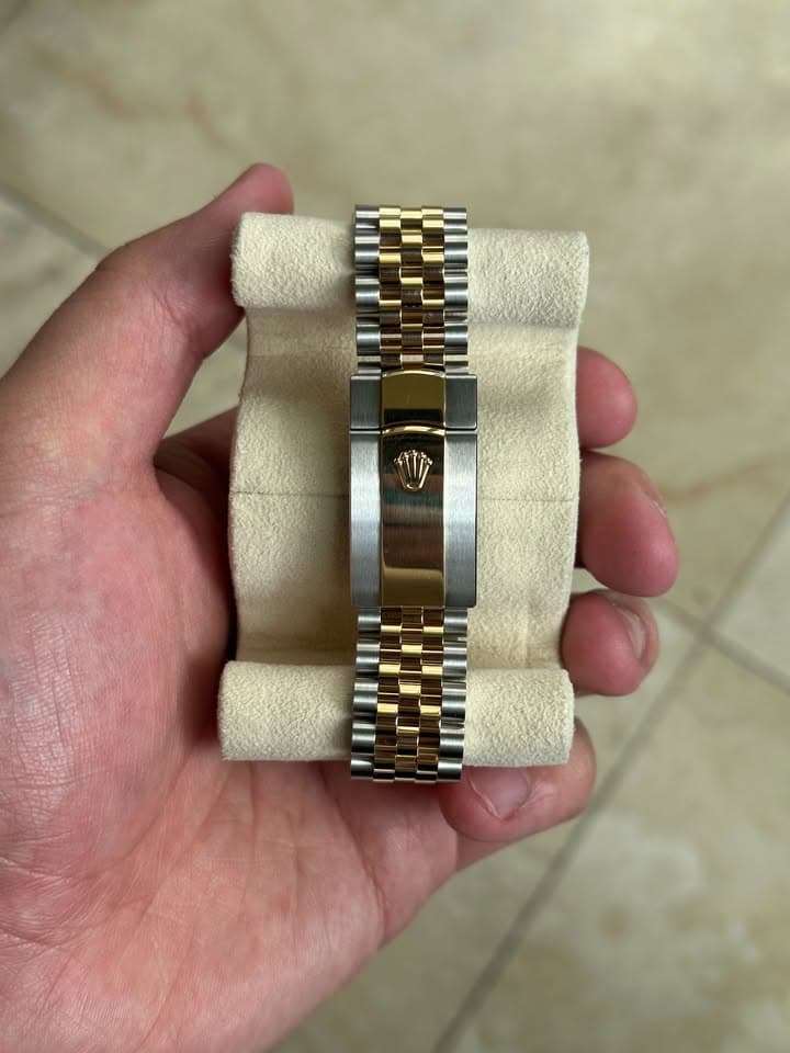 Rolex RLX Datejust Two-tone "Black Stick Dial" - Image 3