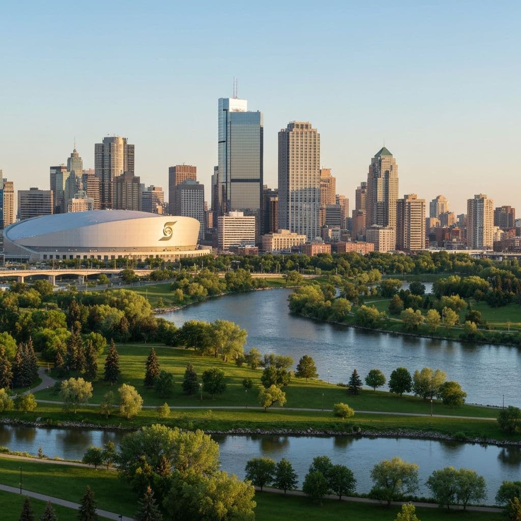 Edmonton skyline